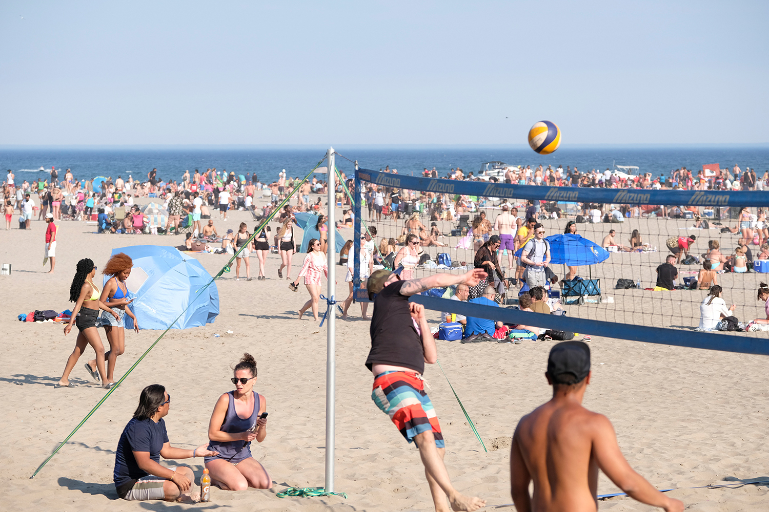 Volleyball Shot Photo Sequence